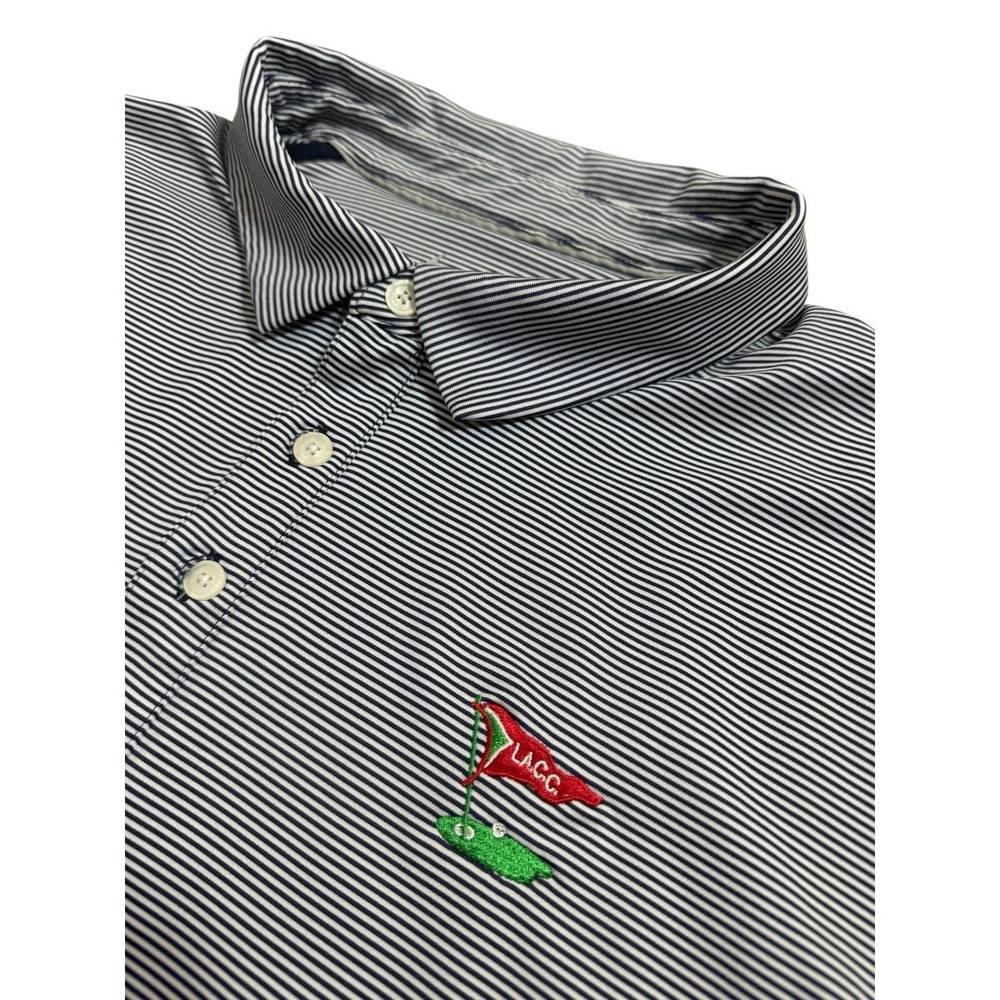 LACC Mens Extra Large XL Nike Dri Fit Polo Los Angeles Country Club Golf - Picture 2 of 3